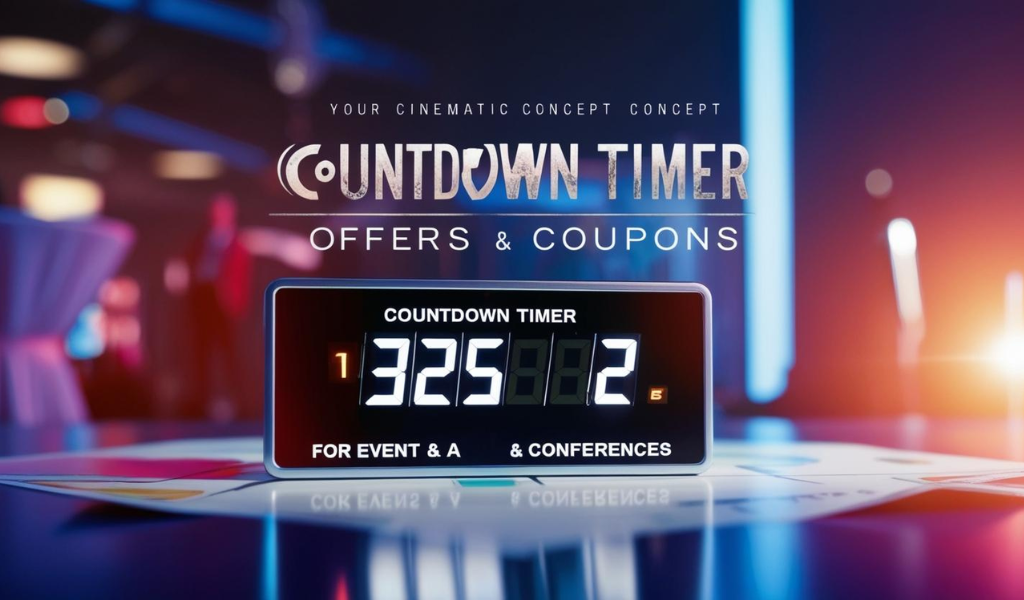 Countdown Timers for Offers & Coupons Driving Urgency for Events & Conferences Countdown Timers for Offers & Coupons Driving Urgency for Events & Conferences