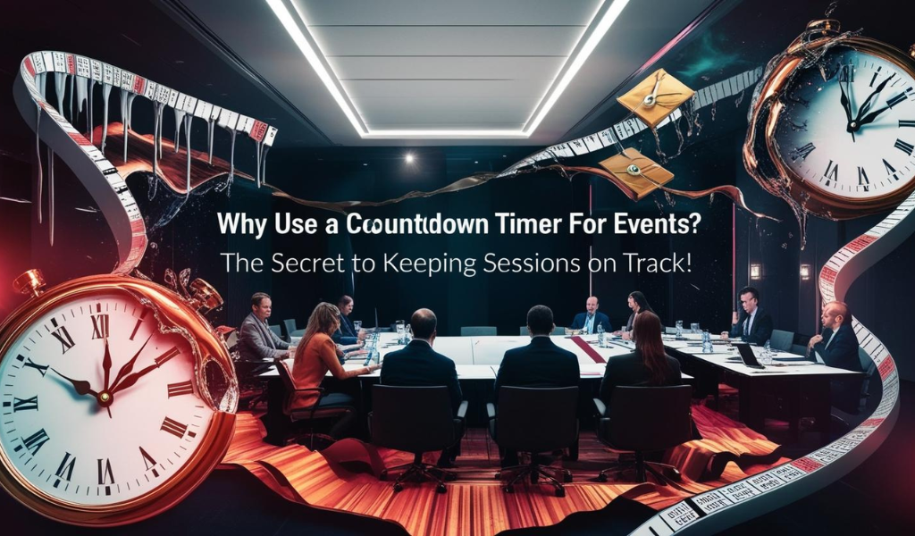 Why Use a Countdown Timer for Events The Secret to Keeping Sessions on Track Why Use a Countdown Timer for Events The Secret to Keeping Sessions on Track